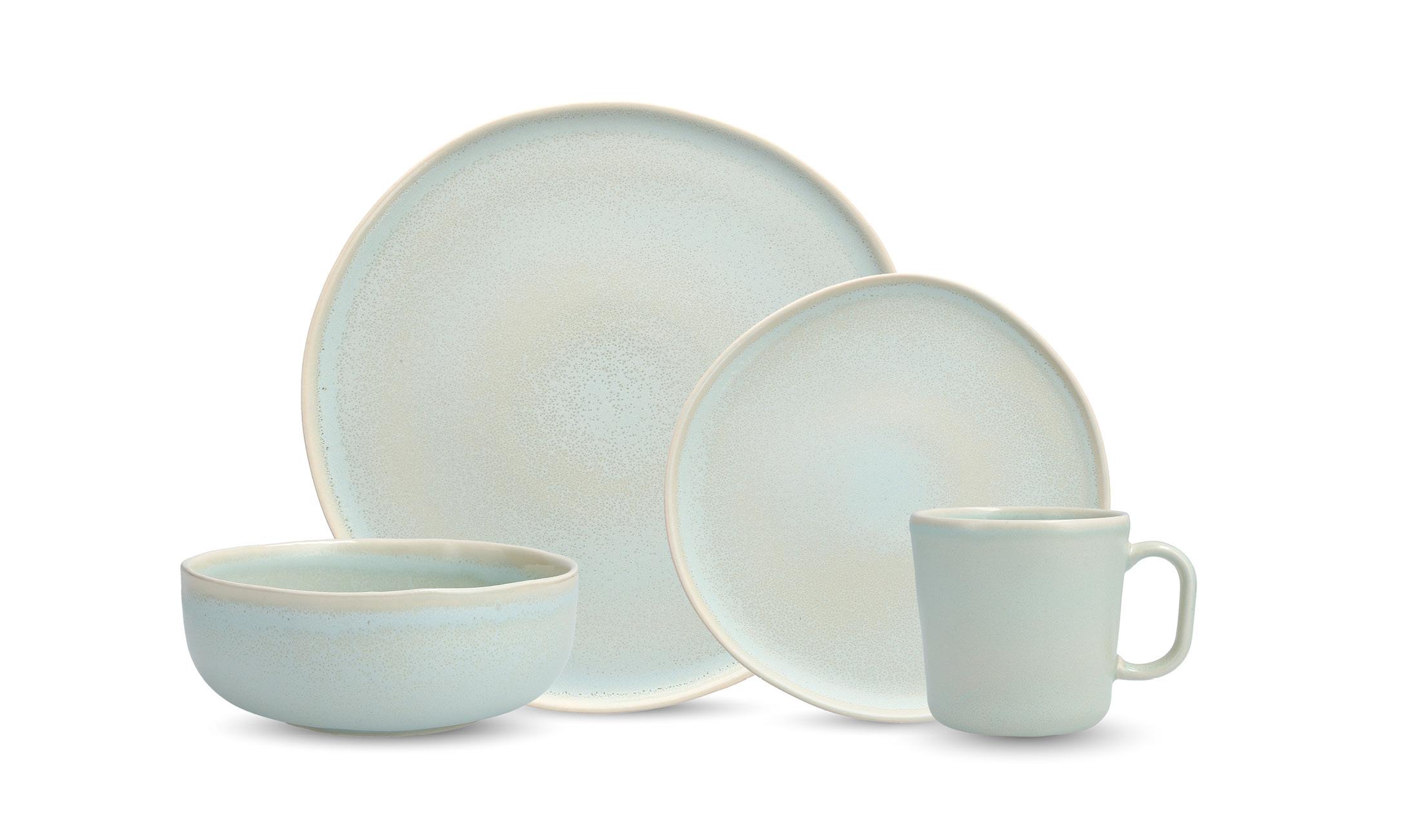 Collection Number 3 Dinnerware Collection in Sand by Cloud Terre