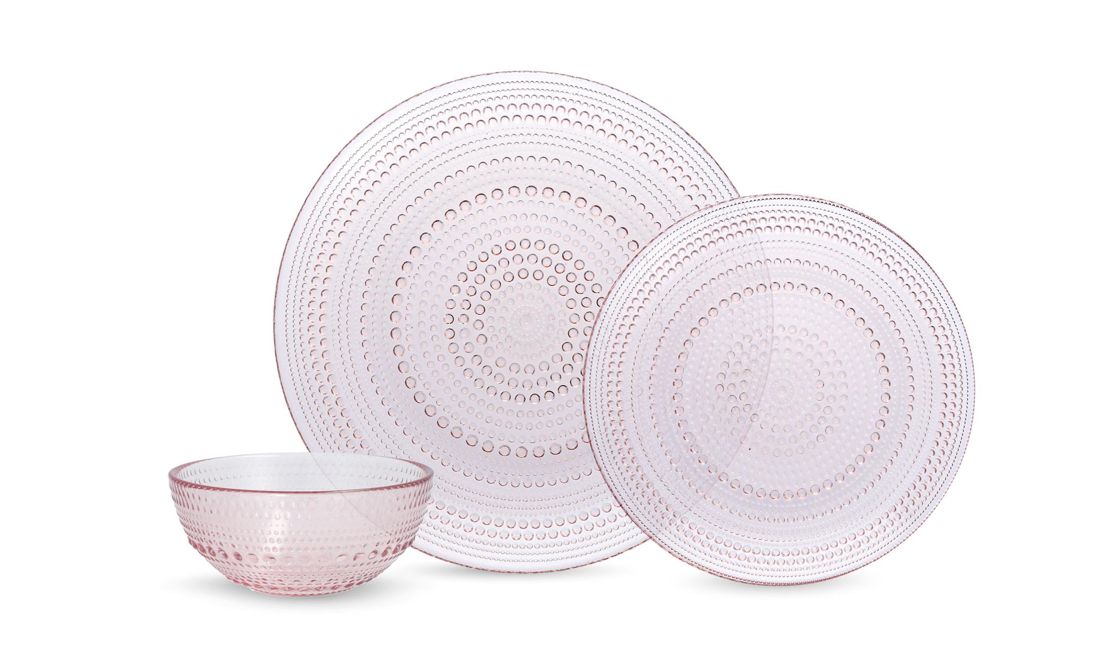 Jupiter Hobnail Glass Dinnerware for Holiday Entertaining